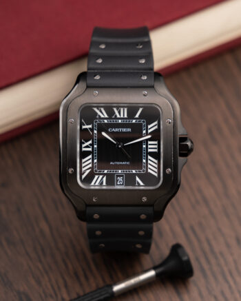 rabljena ura cartier santos large adlc