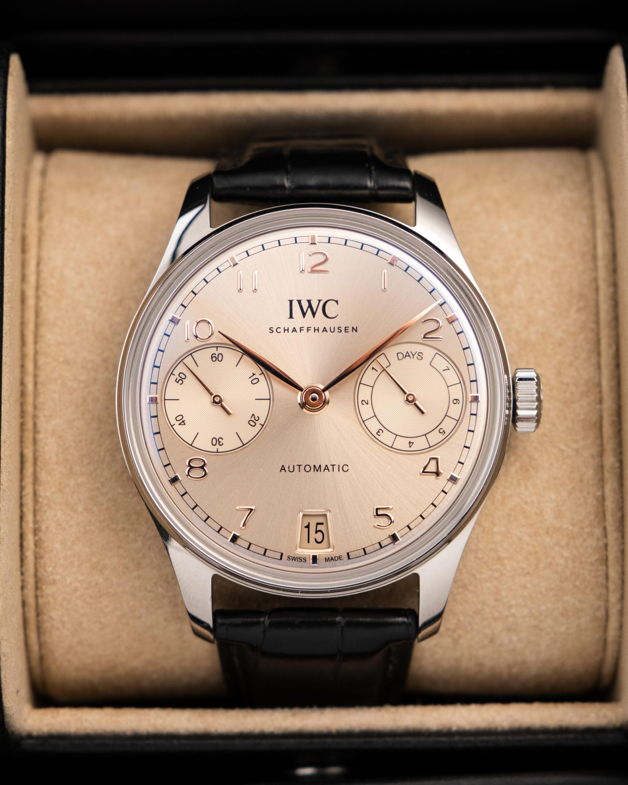 nova nenošena ura iwc portugieser automatic 42