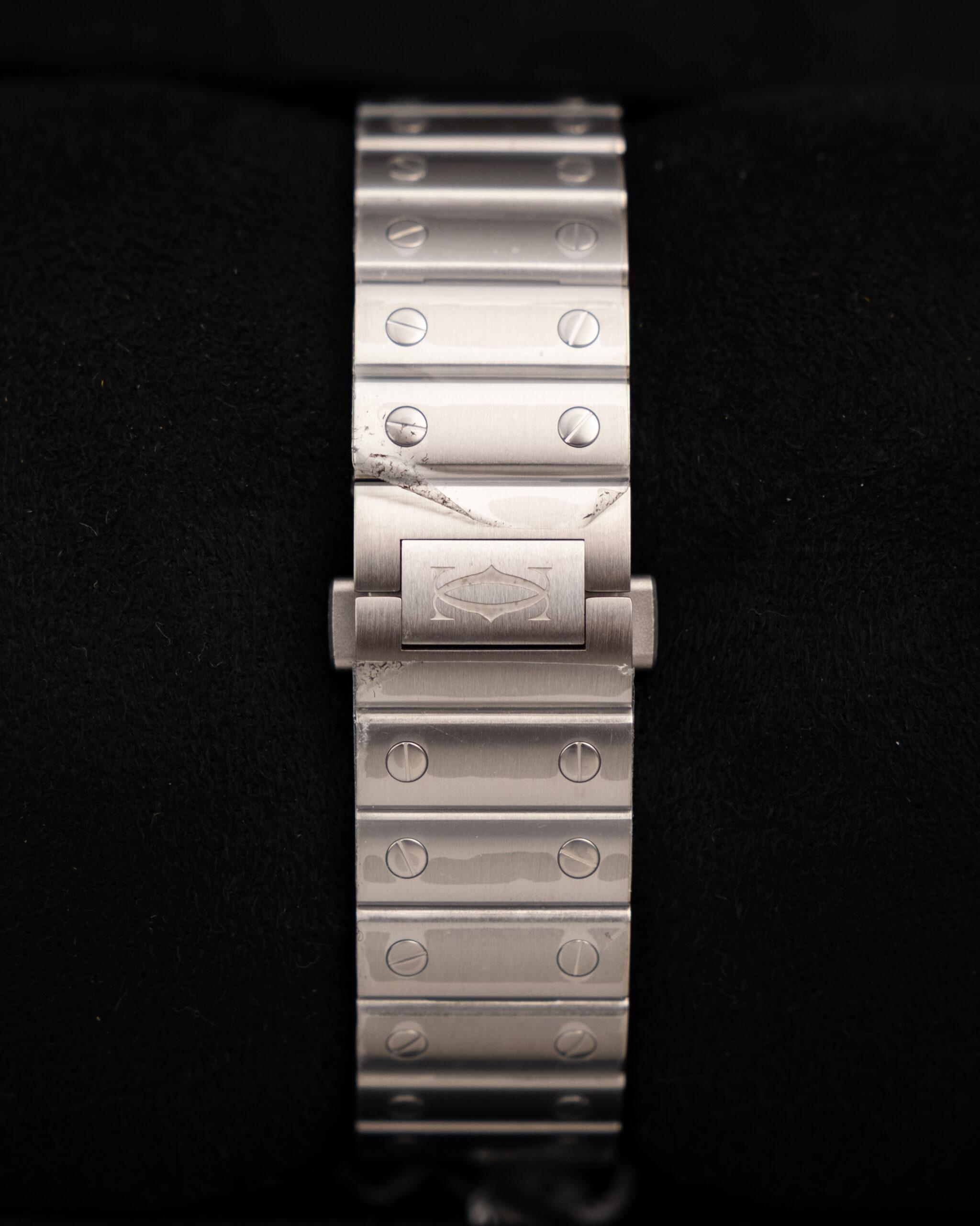 Cartier Santos Medium "White" - slika 3